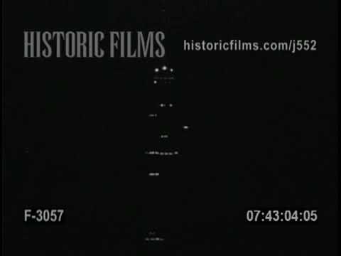 SPOTLIGHTS MOUNTED ATOP EMPIRE STATE BUILDING - 1953