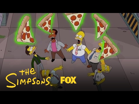 Homer Plays Dominoes With Domino's Pizza Boxes | Season 28 Ep. 13 | THE SIMPSONS episode artwork