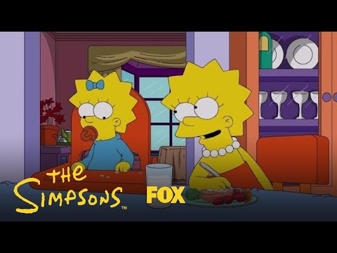 Maggie Throws Up At The Table | Season 29 Ep. 4 | THE SIMPSONS episode artwork