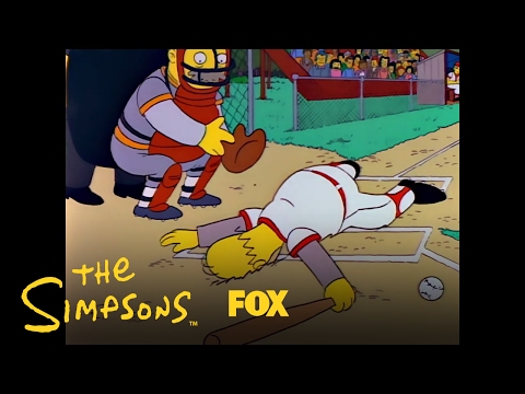 Baseball Hall Of Fame: Homer Wins The Game! | Season 3 Ep. 17 | THE SIMPSONS episode artwork