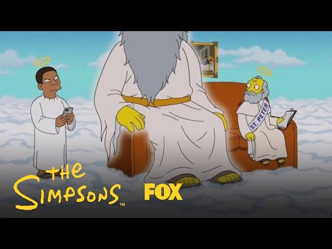 Tracy Morgan Visits Heaven | Season 30 Ep. 3 | THE SIMPSONS episode artwork