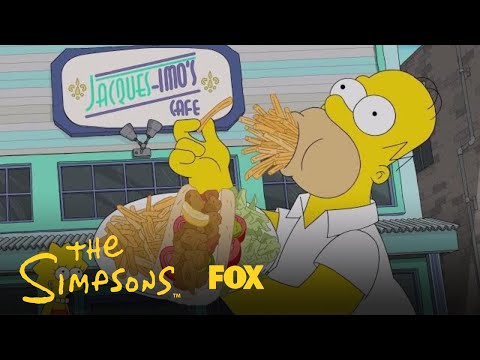 Homer Eats His Way Through New Orleans | Season 29 Ep. 17 | THE SIMPSONS episode artwork
