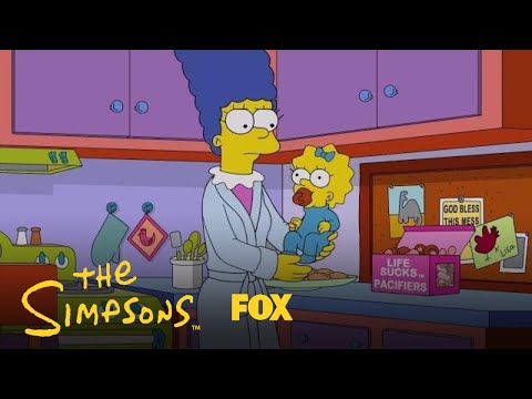Marge Gives Maggie Her First Addiction | Season 29 Ep. 8 | THE SIMPSONS episode artwork