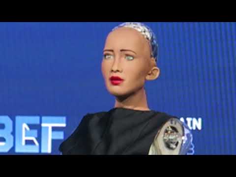 Sophia Robot Q&A at Blockchain Economic Forum | #BEF2018