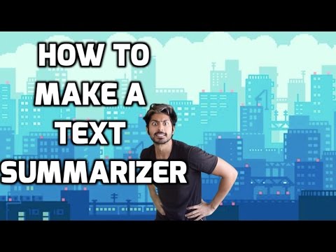 How to Make a Text Summarizer - Intro to Deep Learning #10 episode artwork