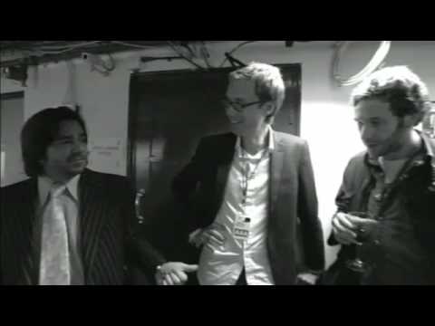 The IT Crowd's Matt Berry and Chris O'Dowd backstage at the Ball episode artwork