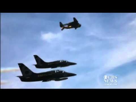 Stuntman flies alongside jets episode artwork
