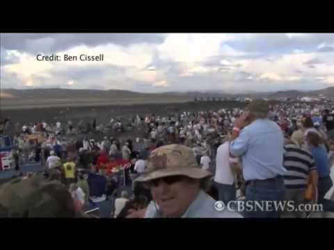 Graphic view of Reno, Nev. air show crash episode artwork