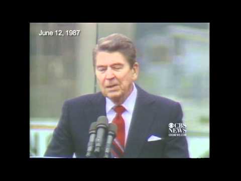Reagan's "Tear down this wall" speech, 1987 episode artwork