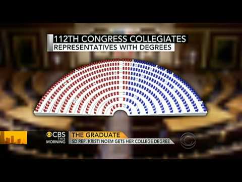 Rep. Kristi Noem graduates from college episode artwork