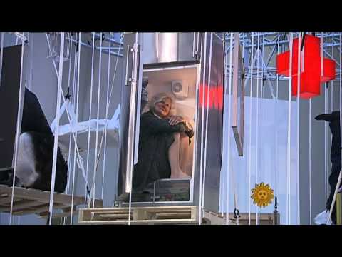 Cattelan at the Guggenheim episode artwork