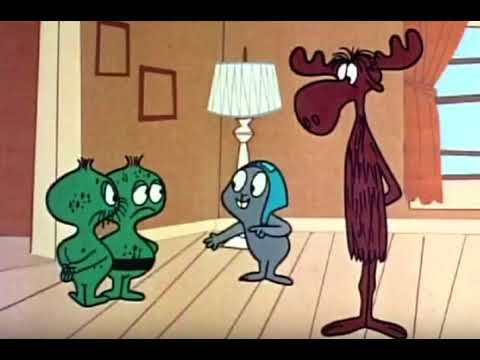 Cloyd and Gidney MOON MEN MAMBO (Rocky and Bullwinkle) episode artwork