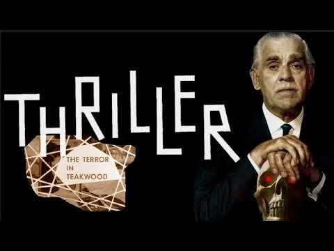TEAKWOOD NOCTURNE - Stanley Wilson Boris Karloff Thriller song episode artwork