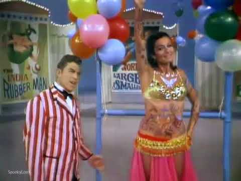 Andy Griffith with LYDIA THE TATTOOED LADY and then teams with Dino episode artwork