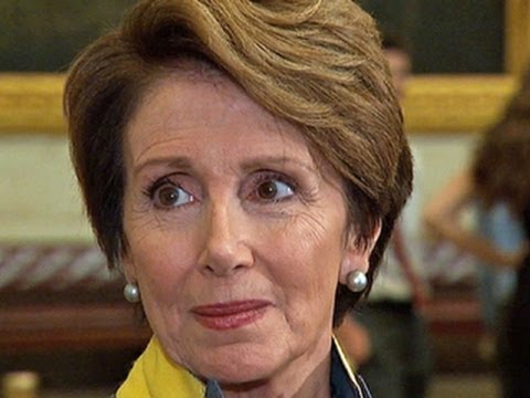 Pelosi's first time at the Capitol