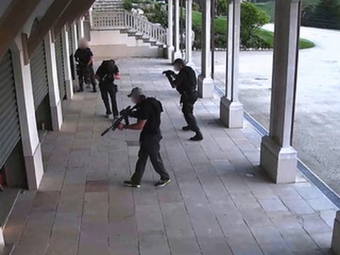 A military-style raid on Kim Dotcom's compound