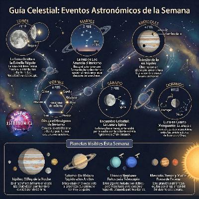 81 - Semana 06 de 2026: Guía Semanal del Cielo: Febrero 02 al 08