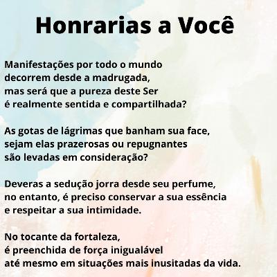 Horaria a Você (Homenagem à Mulher)