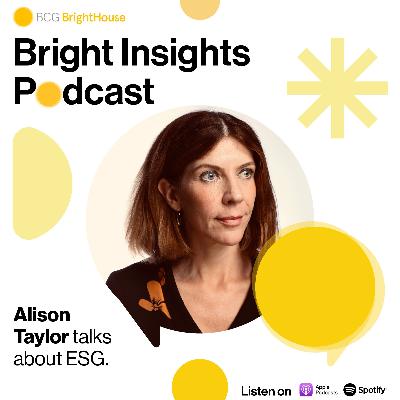 Alison Taylor Talks About ESG