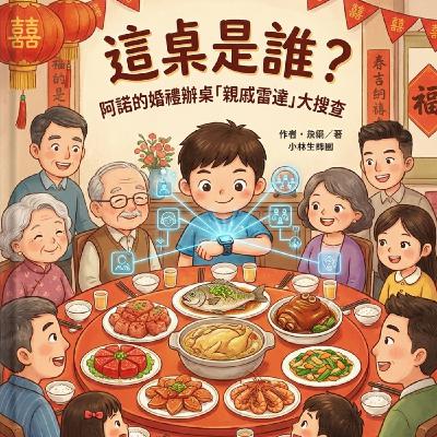 《這桌是誰？阿諾的婚禮辦桌「親戚雷達」大搜查》｜晚安故事時間
