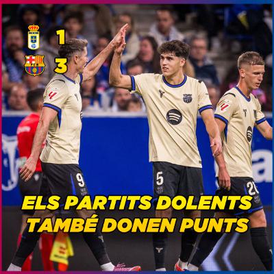 El Barça remunta al Tartiere sense massa brillantor | Oviedo 1 FC Barcelona 3