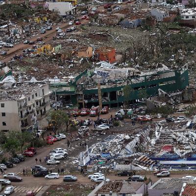 Brazil tornado: Six dead after 250 KPH winds tear through town