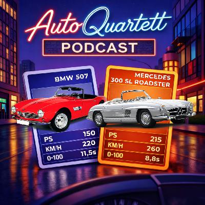 BMW 507 vs Mercedes 300 SL Roadster - Supertrumpf der 1950er