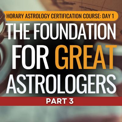 Horary Astrology Certification: Guidelines for Interpretation