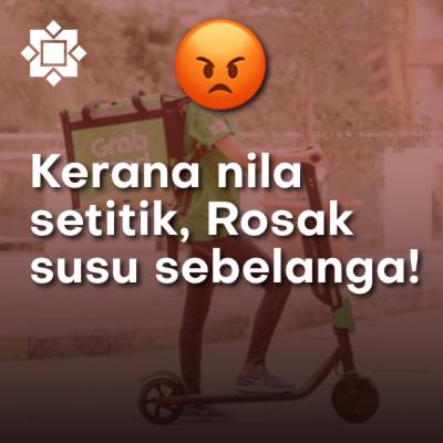 Kerana nila setitik, Rosak Susu sebelanga (PMD Ban) Kerana nila setitik, Rosak Susu sebelanga (PMD Ban)