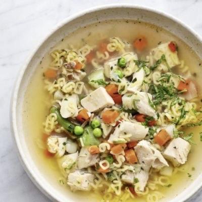 Die Suppe ist fertig!