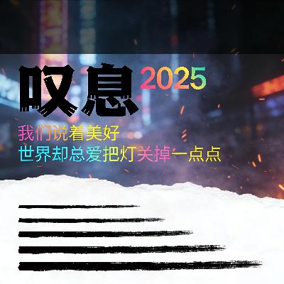 叹息2025：我们说着美好，世界却总爱把灯关掉一点点