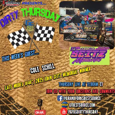 RCS DIRTY THURSDAY – with 2025 John Seitz Memorial Winner, #44 Cole Schill - 9-11-2025 RCS DIRTY THURSDAY – with 2025 John Seitz Memorial Winner, #44 Cole Schill - 9-11-2025