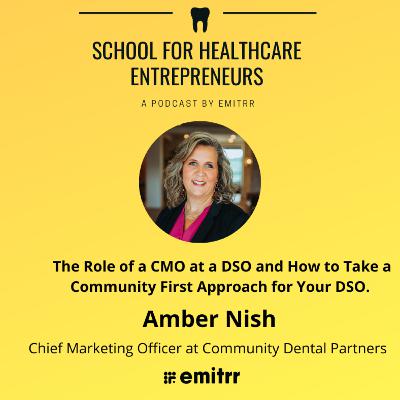 The Role of a CMO at a DSO and how to take a community first approach for your DSO.