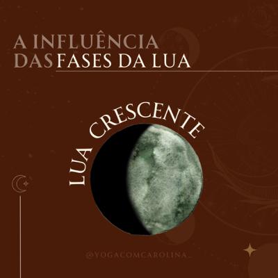 Lua Crescente • Momento de Agir. Lua Crescente • Momento de Agir.