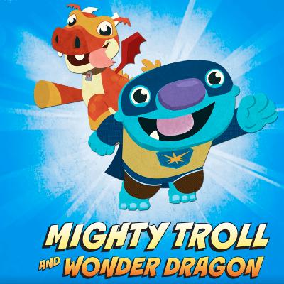🦹 Wallykazam Mighty Troll and Wonder Dragon 🦹 Stories for Kids Read Aloud [ READ ALONG VIDEO ON SPOTIFY ]