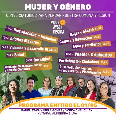 MUJER Y GÉNERO | CICLO DE CONVERSACIONES PARA PENSAR NUESTRA COMUNA Y REGION: MUJER Y GÉNERO | CICLO DE CONVERSACIONES PARA PENSAR NUESTRA COMUNA Y REGION: