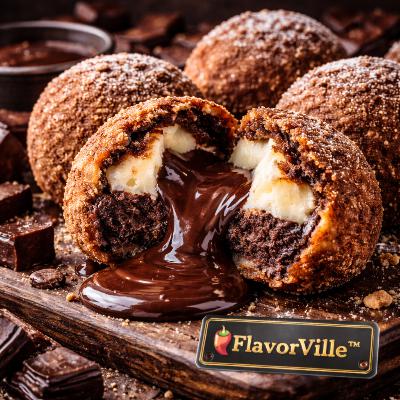 Molten Lava Brownie Cheesecake Bites