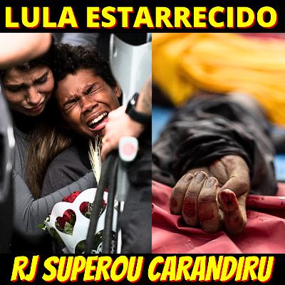 Lula ficou 'estarrecido' com número de mortos no RJ - Haddad cobra governador Lula ficou 'estarrecido' com número de mortos no RJ - Haddad cobra governador