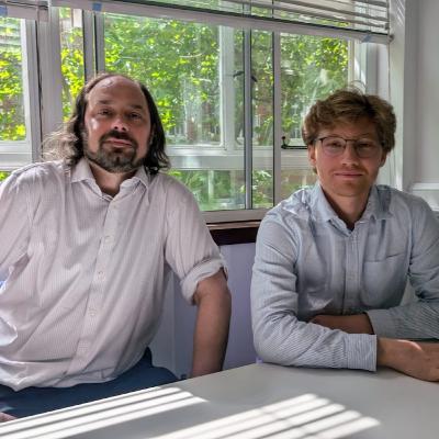 Jon Hays, from Queen Mary's University, and John Andrew from Advanced Power Technology