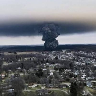 Descarrilamento de Trem em Ohio Descarrilamento de Trem em Ohio