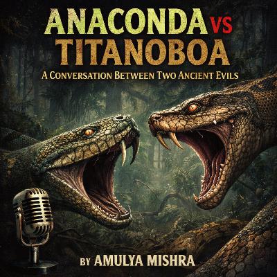 ANACONDA vs TITANOBOA — A Conversation Between Two Ancient Evils By Amulya Mishra ANACONDA vs TITANOBOA — A Conversation Between Two Ancient Evils By Amulya Mishra