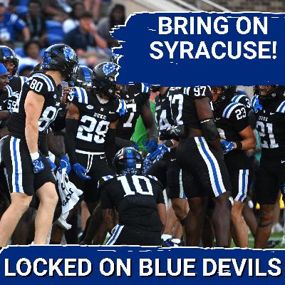 ACC Battle Saturday! - Duke Football vs. Syracuse Orange | CROSSOVER with Locked On Syracuse