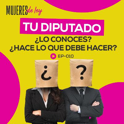 010 | Tu Diputado, ¿lo conoces? ¿hace lo que debe hacer? | Mujeres de ley