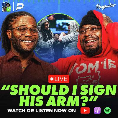 Marshawn Autographs A Fan's Arm + Q&A Live From Seattle Marshawn Autographs A Fan's Arm + Q&A Live From Seattle