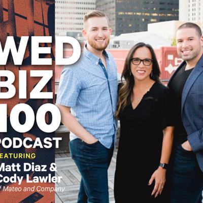 WedBiz 100 interview featuring Mateo and Company WedBiz 100 interview featuring Mateo and Company