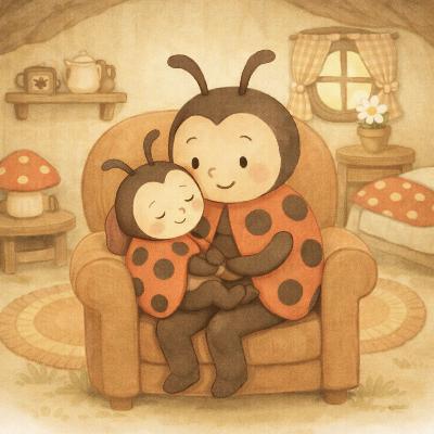 Molly Mariehøne smækker med døren Molly Mariehøne smækker med døren