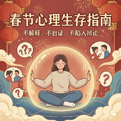 Vol.47. 【春节心理生存指南】｜不解释、不自证、不陷入辩论