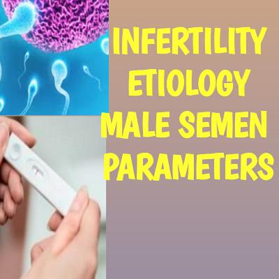 INFERTILITY SEMEN Analysis Male INFERTILITY