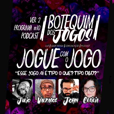 Botequim dos Jogos #10 - Jogue com o Jogo