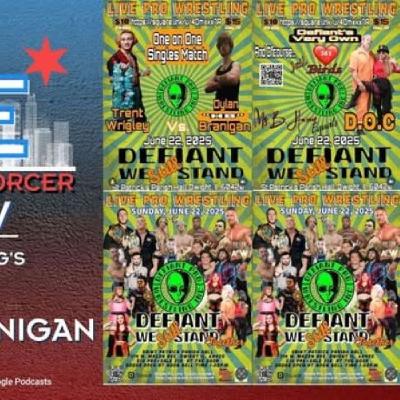 PWE Report Podcast with Defiant Pro Wrestling's D.O.C and Dylan "HB" Branigan